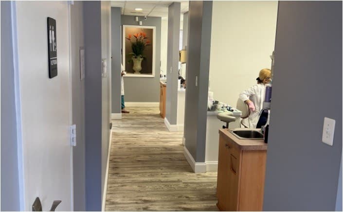 Alpine Dental office tour in Burke, VA: treatment and waiting areas, photo 4